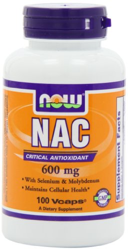 0593159174079 - NOW FOODS NAC-ACETYL CYSTEINE 600MG, 100 VCAPS