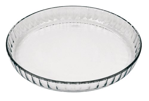 5971458997189 - MARINEX GLASS FLUTED FLAN OR QUICHE DISH, 10-1/2-INCH