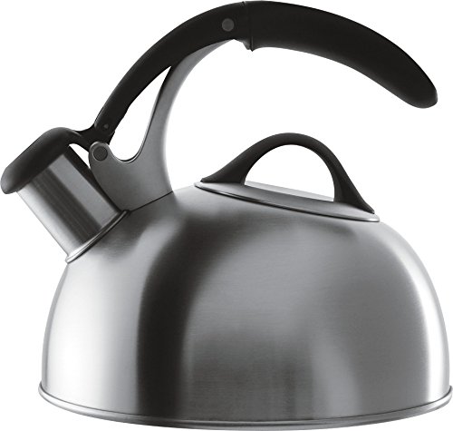 5971459033541 - OXO GOOD GRIPS PICK ME UP TEA KETTLE, BRUSHED STAINLESS