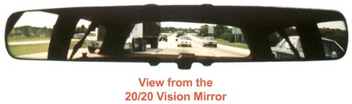 0059792013507 - 20/20 VISION PANORAMIC REAR VIEW MIRROR - 14 INCHES