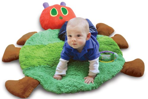 0599038282033 - WORLD OF ERIC CARLE, THE VERY HUNGRY CATERPILLAR PLUSH PLAYMAT BY KIDS PREFERRED