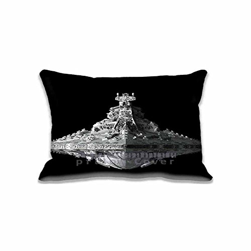 6000688018094 - STAR WARS DESTROYER PILLOW CASES PRINTED CUTE MOVIES PILLOW SHAMS COMFORTER BEDROOM & LIVING ROOM DECORATIVE BED PILLOW COVERS TWO SIDES