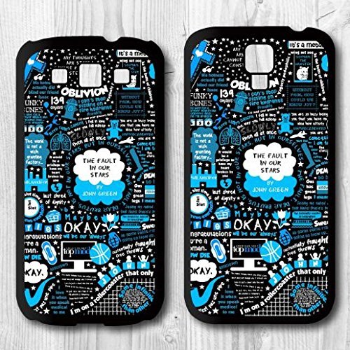 0600070146921 - FOR SAMSUNG GALAXY S4 / S3 CASE, LOVELY THE FAULT IN OUR STARS PATTERN PROTECTIVE HARD PHONE COVER SKIN CASE FOR SAMSUNG GALAXY S4 +SCREEN PROTECTOR