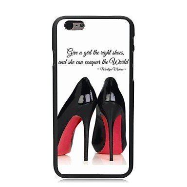 0600070221147 - FOR IPHONE 4 4S CASE, FASHION DESIGN BLACK HIGH HEELS PATTERN PROTECTIVE HARD PHONE COVER SKIN CASE FOR IPHONE 4 4S +SCREEN PROTECTOR