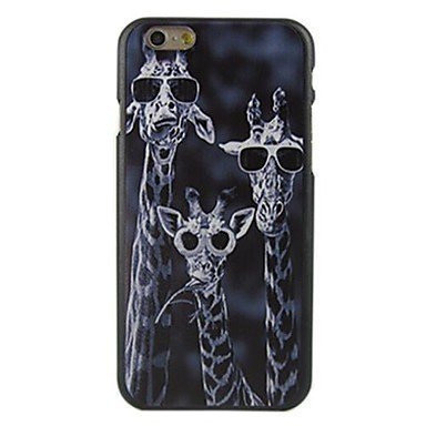 0600070235663 - FOR IPHONE 5C CASE, FASHION GIRAFFE PATTERN PROTECTIVE HARD PHONE COVER SKIN CASE FOR IPHONE 5C +SCREEN PROTECTOR