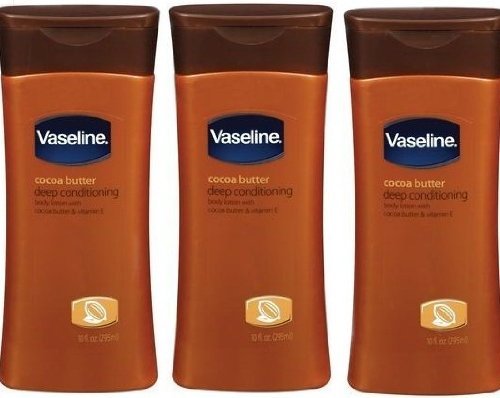 6001085126825 - VASELINE COCOA BUTTER DEEP CONDITIONING BODY LOTION 400ML(13.5 OZ) (3 PACK)