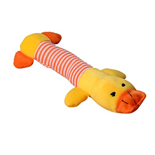 6001288236635 - GENERIC COLOR:YELLOW PET PUPPY DOG CHEW SQUEAKER SQUEAKY PLUSH SOUND PIG ELEPHANT DUCK BALL TOY DESCRIPTION: 100% BRAND NEW AND. QUANTITY:1PC
