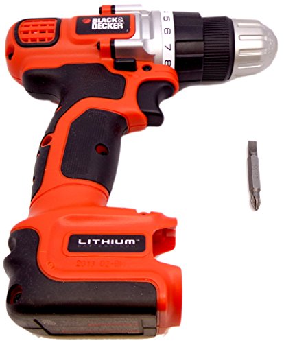 0600209659520 - BLACK & DECKER LDX112 CORDLESS MAX LITHIUM-ION DRILL DRIVER 12 VOLT TOOL ONLY