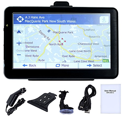 0600231720601 - ZXLINE 7'' 800X480 256M/8G CAR GPS NAVIGATION NAVIGATOR FREE MAPS MTK