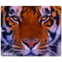 6003171145529 - ALLSOP NATURE'S SMART MOUSE PAD TIGER 60 % RECYCLED CONTENT, ANTI-MICROBIAL