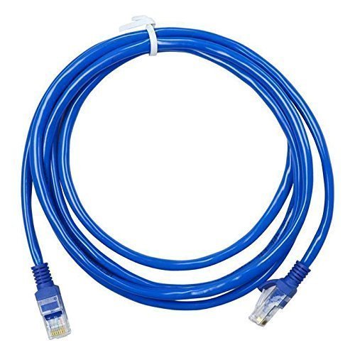 0600346440807 - VSHARE CAT5E ETHERNET PATCH CABLE 2M (6 FEET) - RJ45 COMPUTER NETWORKING CORD - BLUE