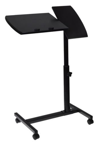0600346719071 - GENERIC JRT-AUS1-150919-42 ANGLE & HE ADJUSTABLE ANGLE & HEIGHT ROLLING ED HOSPITAL LAPTOP DESK G LAPTO TABLE STAND TRAY OVER BED HOSPITAL ADJUSTA
