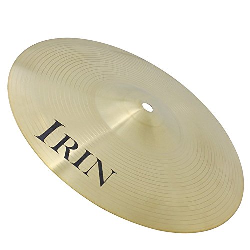 0600380677375 - MUSE BRASS ALLOY 12 INCH BRASS SPLASH CYMBALS FOR DRUM SET ACCESSORIES GOLD