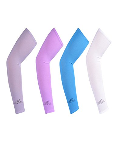 6004275776817 - BEAUTY QUEEN SPORTS COMPRESSION FIT UV PROTECTION COOLING ARM SLEEVES