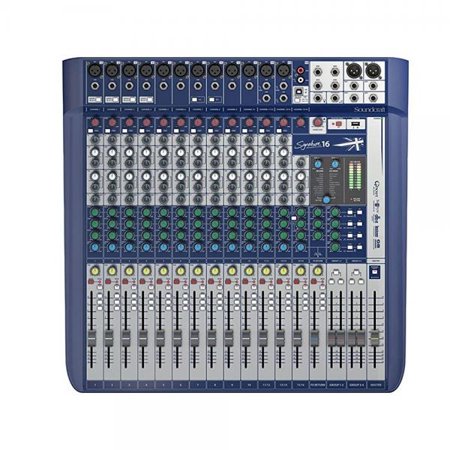 0600599652675 - SOUNDCRAFT SIGNATURE 16 HIGH-PERFORMANCE 16-INPUT SMALL FORMAT ANALOG MIXER WITH ONBOARD EFFECTS