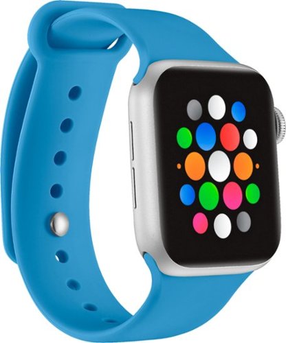 0600603257414 - MODAL™ - SILICONE BAND FOR APPLE WATCH 38MM, 40 MM AND 41MM - BRIGHT BLUE