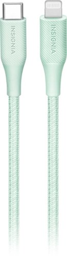 0600603283512 - INSIGNIA™ - 5 LIGHTNING TO USB-C CHARGE-AND-SYNC CABLE - LIGHT GREEN