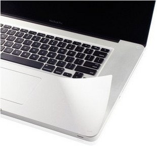 0600682555999 - PALM REST COVER WITH TRACKPAD PROTECTOR STICKER SKIN SILVER FOR MACBOOK (PRO 13 RETINA)