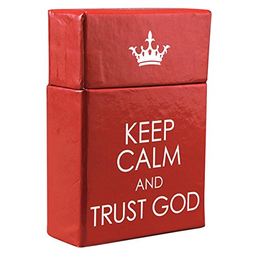 6006937117631 - KEEP CALM AND TRUST GOD CARDS - A BOX OF BLESSINGS