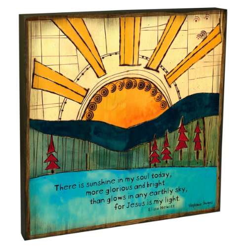 6006937118478 - DELIGHTFUL DAYS SUNSHINE IN MY SOUL WOODEN WALL PLAQUE