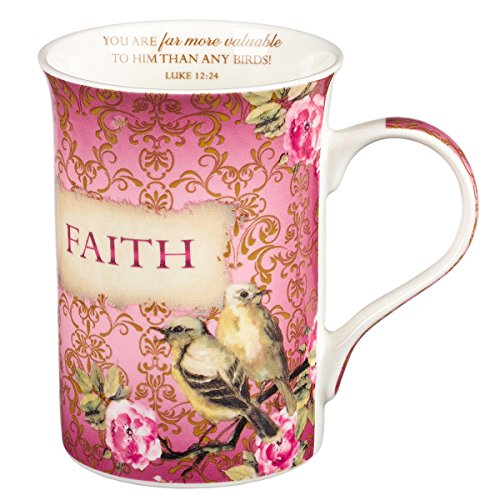 6006937127272 - TRUST IN THE LORD COLLECTION FAITH VERSE MUG W/COASTER
