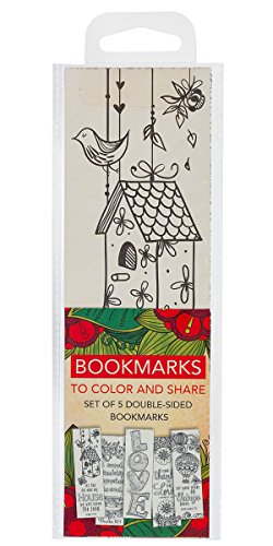 6006937133440 - CREATIVE EXPRESSIONS OF FAITH COLLECTION #3: BOOKMARKS TO COLOR AND SHARE - 5 PACK