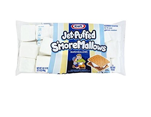 0600699002165 - KRAFT JET-PUFFED S'MORE MALLOWS 17.5 OZ BAG (PACK OF 2)