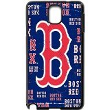 6008115018112 - CUSTOM COVER FASHION FESTIVAL GIFTS M-09 MLB BOSTON RED SOX BLACK PRINT WITH HARD SHELL CASE FOR SAMSUNG GALAXY NOTE 3