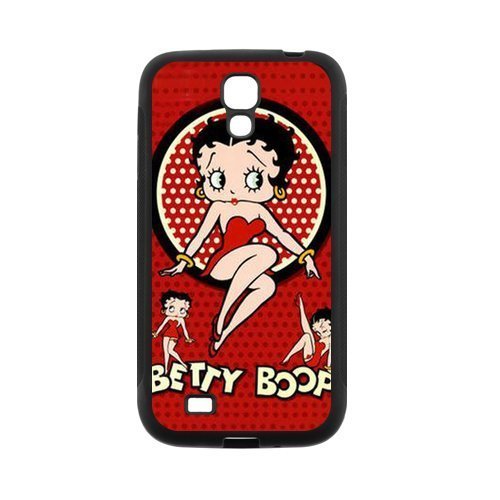 6008778616311 - PERSONALIZED FANTASTIC SKIN DURABLE RUBBER MATERIAL SAMSUNG GALAXY S4 I9500 CASE - BETTY BOOP