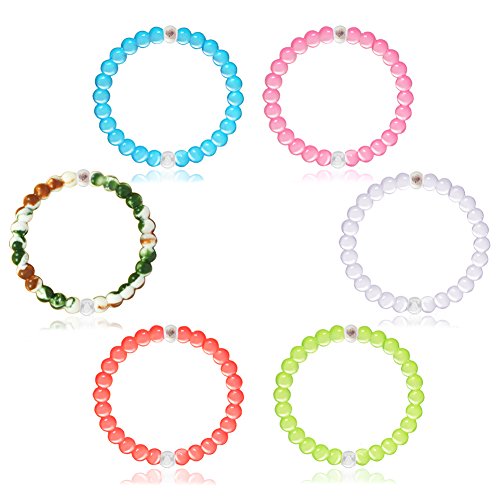 0600978444907 - ZHEYE SILICONE BRACELET RED BLUE PINK WHITE CAMOUFLAGE YELLOW GREEN (M, RED + WILD CAMO + BLUE + PINK + CLEAR + GREEN)