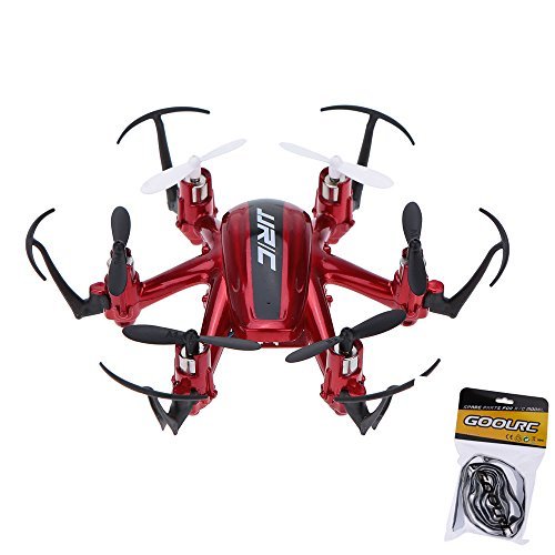 0600984573684 - JJRC H20 4 CHANNEL 2.4GHZ 6 ASIX GYRO RC QUADCOPTER NANO HEXACOPTER HEADLESS MODE RTF DRONE EXPLORERS 3D FLIPS RED