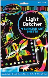 0601001365145 - LIGHT CATCHER SCRATCH ART SHEETS SKU-PAS1124125