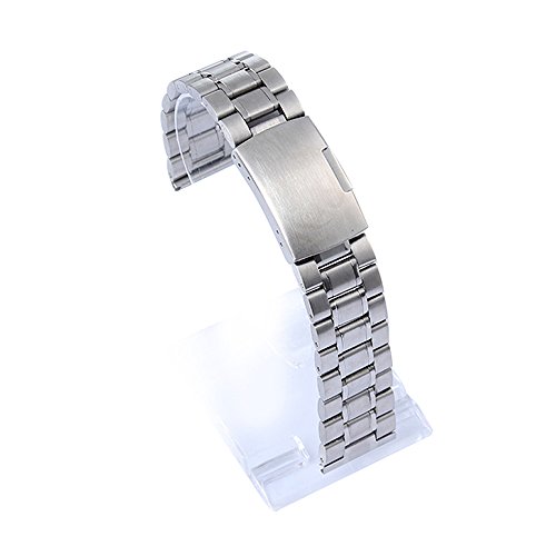 6010716670170 - CUITAN WATCHBAND FOR FITBIT BLAZE WATCH, SOLID LINKS DESIGN STAINLESS STEEL REPLACEMENT WATCH BAND WRISTBAND BRACELET STRAP SPECIALLY DESIGNED FOR FITBIT BLAZE WATCH WITH INSTALLATION TOOL - SILVER