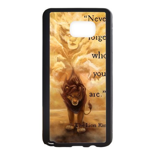 6011588402609 - BEST FUNNY THE LION KING NEVER FORGET WHOO YOU ARE QUOTE CUSTOM CASE COVER SKIN FOR SAMSUNG S6 EDGE PLUS