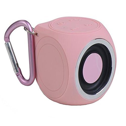 0601187908334 - GENERIC IPX7 WATERPROOF BLUETOOTH MINI SPEAKER STEREO WITH MIC FOR SHOWER BATHROOM POOL BOAT CAR BEACH FOR IPAD IPHONE SMARTPHONES COLOR PINK