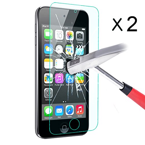 0601209550107 - , SPARIN® ULTRA SLIM CLEAR HIGH DEFINITION TEMPERED GLASS SCREEN PROTECTOR FOR IPOD TOUCH 6TH GENERATION (2015 NEW RELEASED)