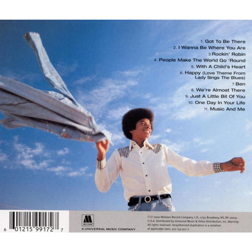 0601215991727 - CD MICHAEL JACKSON - 20TH CENTURY MASTERS: THE MILLENNIUM COLLECTION