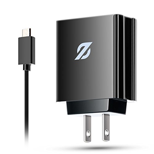 0601308624204 - WALL CHARGER, 01 ENERGY 15W USB CHARGER WITH QC 2.0 QUICK CHARGE QUALCOMM CERTIFIED FOR IPHONE, IPAD,SAMSUNG GALAXY S6, NOTE 5/4, MOTOROLA, HTC, OTHER SMARTPHONES, EXTERNAL BATTERIES AND MORE (BLACK)