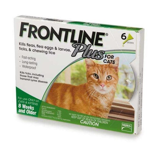 0601332666089 - MERIAL FRONTLINE PLUS FOR CATS - 12-PACK