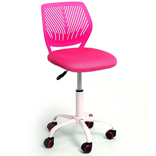0601393595892 - ADJUSTABLE OFFICE CHAIR TASK MESH COMPUTER CHAIR PINK