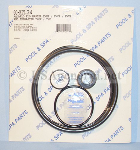 0601402126482 - AQUA FLO-FLO MASTER,FMHP,FMCP,FMVP GASKET & O-RING KIT GO-KIT 34 WITH SMALL PACKAGE OF MAGIC LUBE