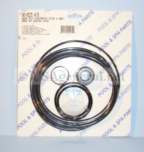 0601402252709 - AQUA FLO DOMINATOR HI&MED HEAD XP SER GASKET & O-RING KIT GO-KIT 45 WITH SMALL PACKAGE OF MAGIC LUBE