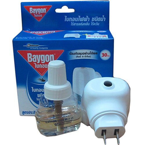 0601488545597 - BAYGON LIQUID ELECTRIC MOSQUITO REPELLER 30 DAYS 0.77 OZ ON SELL WITH COMPLEMENTARY