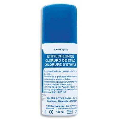 0601538373002 - BESTTHAICOMPLEX 1 PACKS ETHYLCHLORIDE SPRAY ANAESTHETIC PAIN RELIEF 100 ML. FOR SPORTS