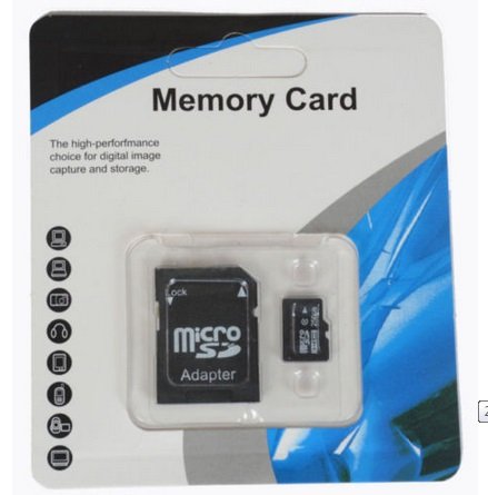 0601608176502 - 128GB MICRO SD HC CARD WITH FREE ADAPTER CLASS 10 UNIVERSAL TF FLASH MEMORY CARD