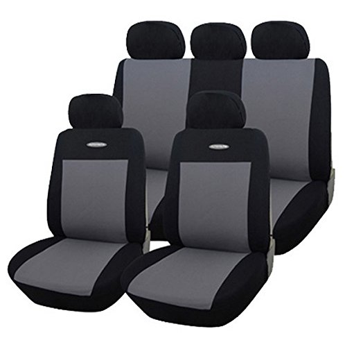 0601618608512 - FULL SEAT COVER SET HIGH QUALITY CAR SEAT COVERS UNIVERSAL FIT POLYESTER 3MM COMPOSITE SPONGE CAR STYLING LADA CAR COVERS SEAT COVER ACCESSORIES FRONT SEAT COVER