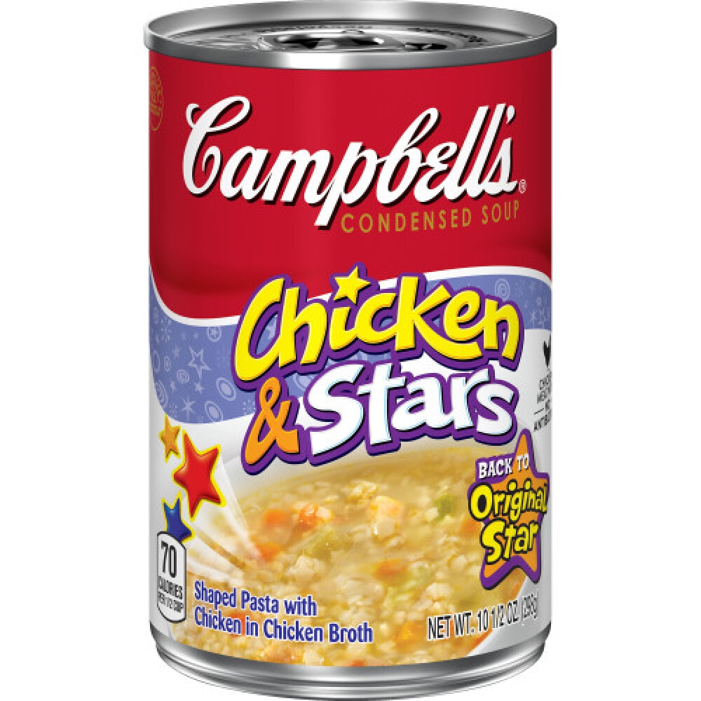 0060195777729 - CAMPBELLS CONDENSED CHICKEN & STARS SOUP 10.5OZ (PACK OF 48)