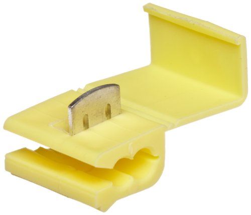 0601986107761 - MORRIS PRODUCTS 10776 QUICK SPLICE CONNECTOR, YELLOW, 12-10 WIRE RANGE (PACK OF 25)