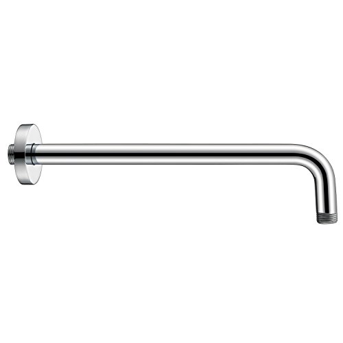 0602045660678 - YAKULT ARY006 SHOWER ARM ROUND 400MM WALL MOUNTED ARM OF SOLID BRASS CHROME FINISH