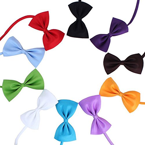 0602252059234 - GENERIC ADJUSTABLE FASHION DOG CAT BOW TIE PET COLLAR PERFECT FOR PARTY ACCESSORIES (MULTI-COLOR)